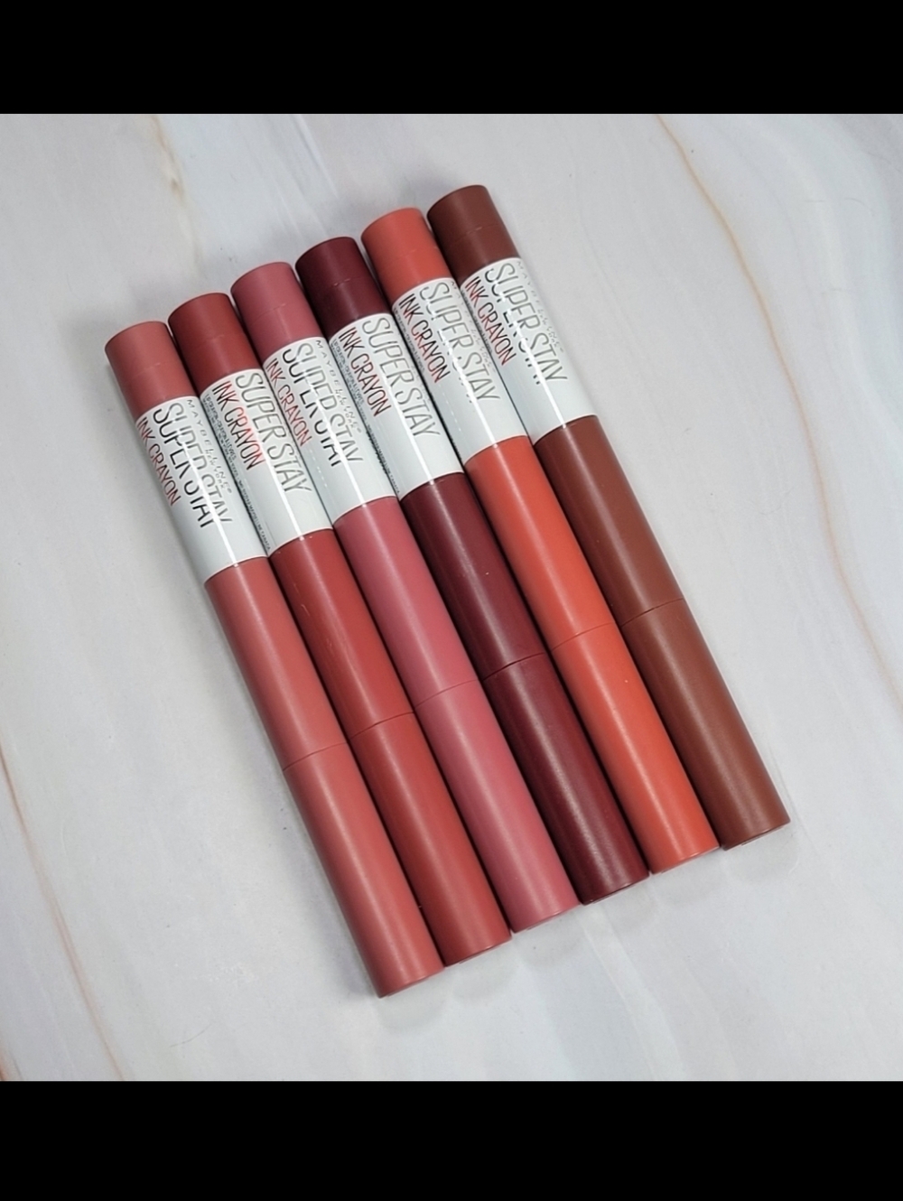 Maybelline 6 Piece Super Stay Ink Crayon Lipstick Bundle NEW! - Picture 7 of 8